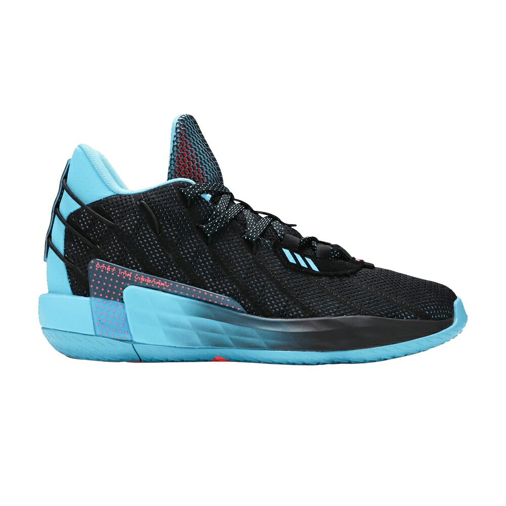 アディダス 黒いこと 黒いこと サクラ色 シアン \u0027IMA VISIONARY\u0027 スニーカー メンズ ADIDAS DAME 7 / BLACK SIGNAL PINK SIGNAL CYAN