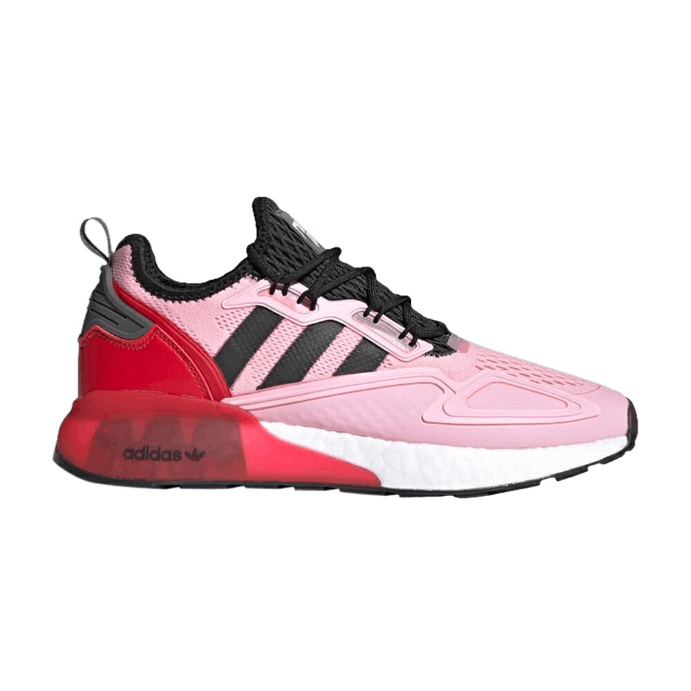 アディダス ブースト さくら色 中核グループ 黒いこと 黒いこと \u0027TIME SCARLET\u0027 スニーカー メンズ ADIDAS NINJA X ZX 2K BOOST IN - TRUE PINK / TRUE PINK CORE BLACK SCARLET