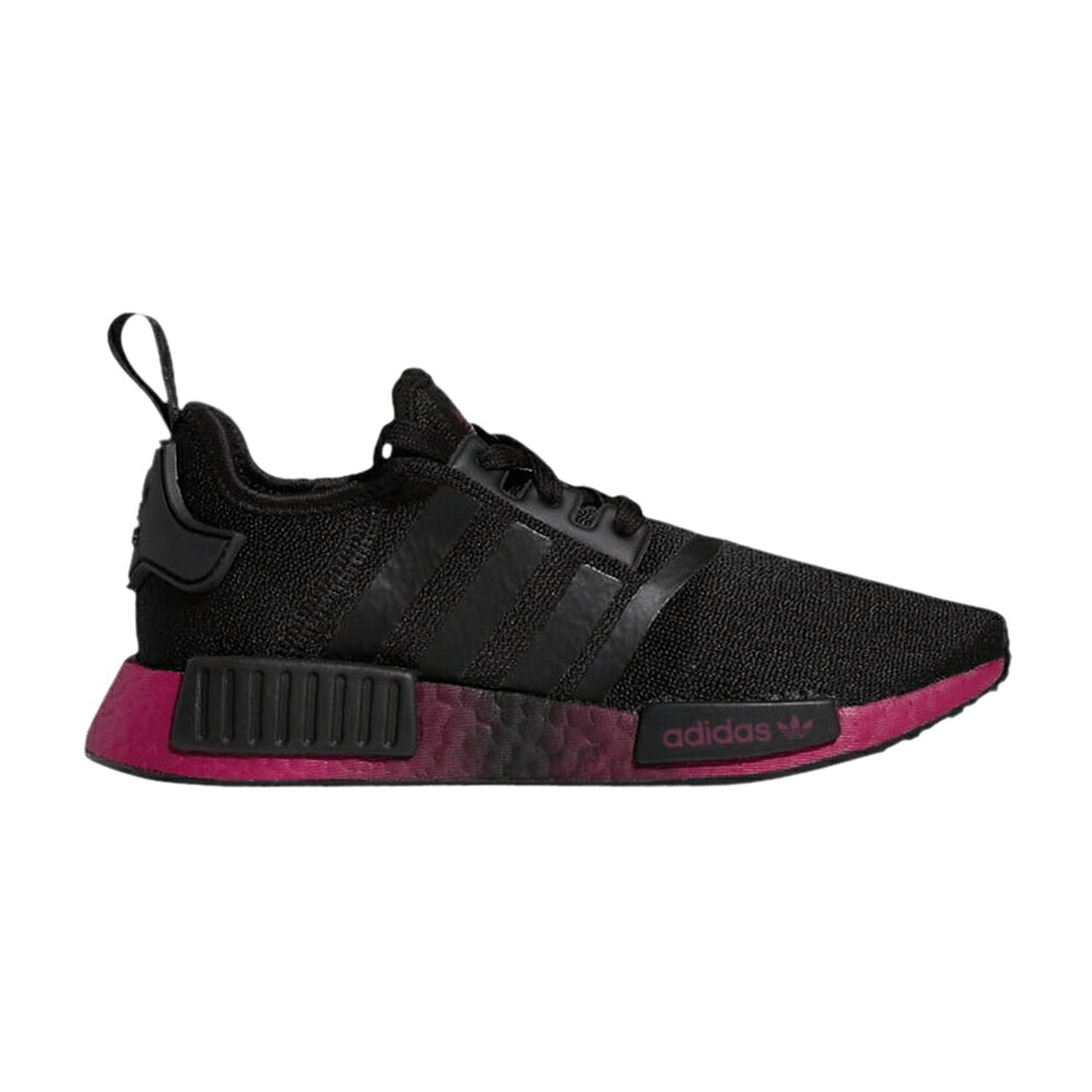 アディダス パワー コア 黒色 ブラック NMD_R1 'BLACK BERRY' スニーカー レディース ADIDAS WMNS POWER / CORE BLACK POWER BERRY CLOUD|スニケス