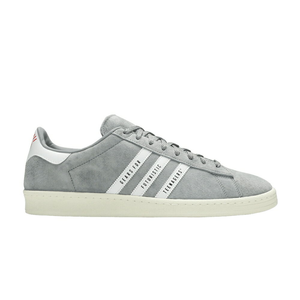 アディダス キャンパス 白色 ホワイト LIGHT ONIX スニーカー メンズ ADIDAS HUMAN MADE X CAMPUS / LIGHT ONIX FOOTWEAR WHITE OFF