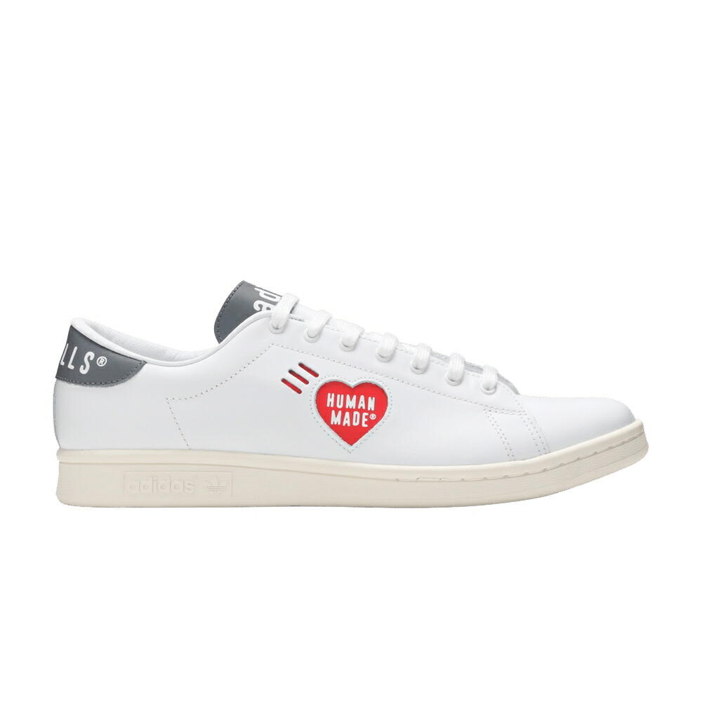 アディダス 白色 ホワイト ゴールド スタンスミス 'WHITE GREY' スニーカー メンズ ADIDAS HUMAN MADE X STAN SMITH / FOOTWEAR WHITE OFF WHITE GOLD
