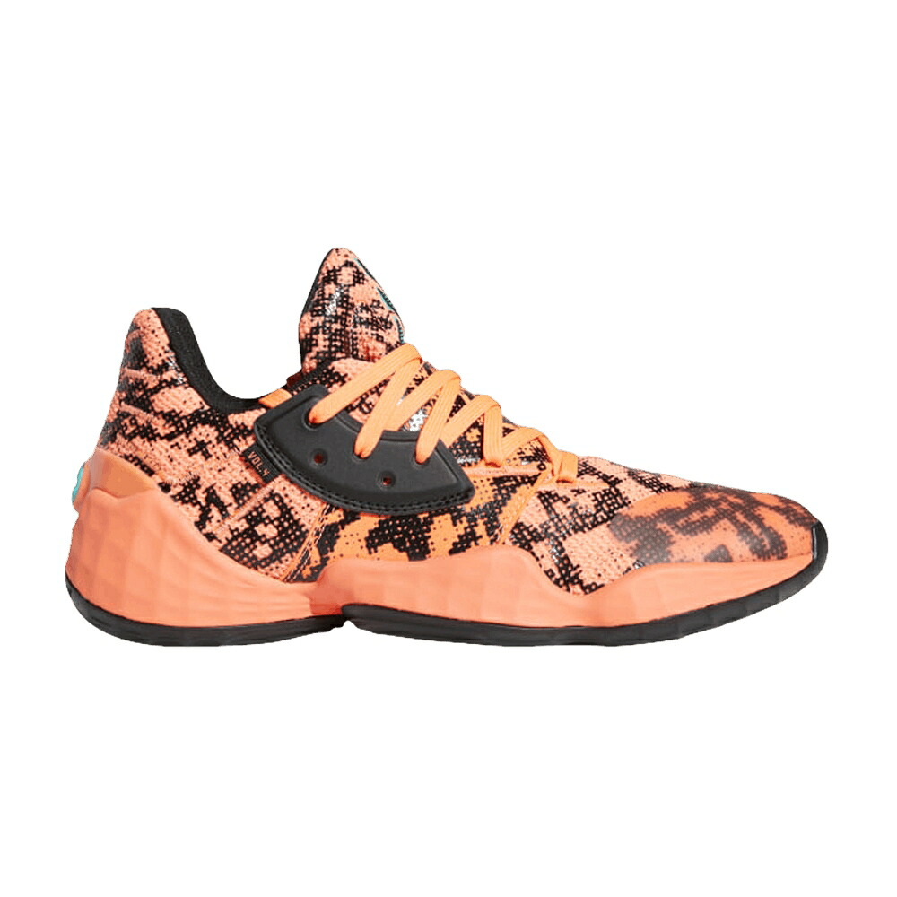 アディダス ハーデン 中核グループ 黒いこと 黒いこと VOL. \u0027SIGNAL CORAL\u0027 スニーカー メンズ ADIDAS HARDEN 4 / SIGNAL CORAL CORE BLACK SIGNAL