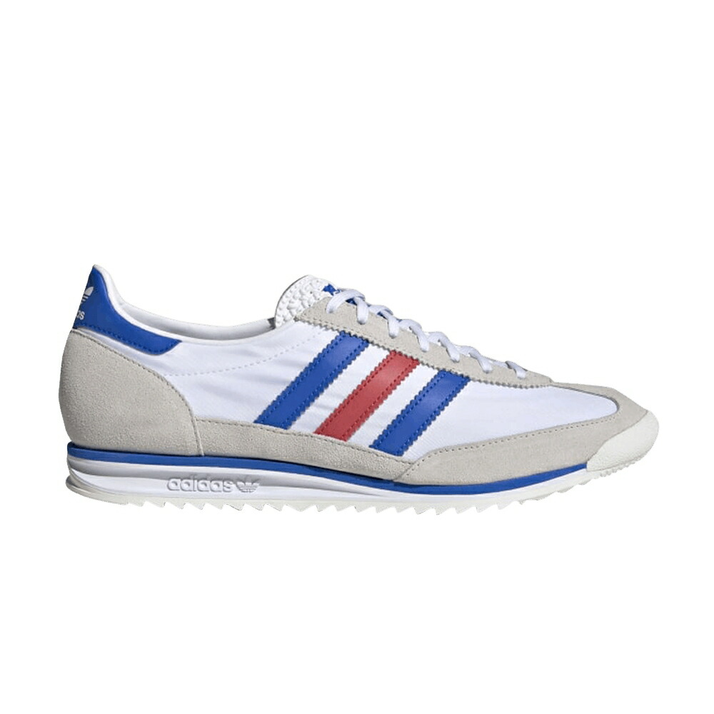 アディダス 白いこと 白いこと 青味 青み 赤 赤いこと \u0027WHITE BLUE\u0027 スニーカー メンズ ADIDAS SL72 GLORY / CLOUD WHITE GLORY BLUE GLORY RED