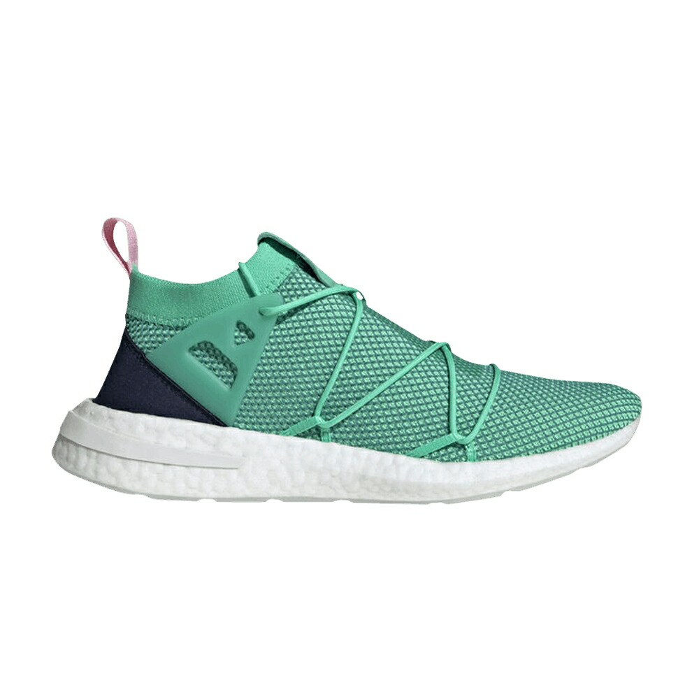 アディダス ニット 緑 グリーン HIRES GREEN スニーカー レディース ADIDAS WMNS ARKYN KNIT HI-RES / HI RES GREEN TRUE GREEN TRUE