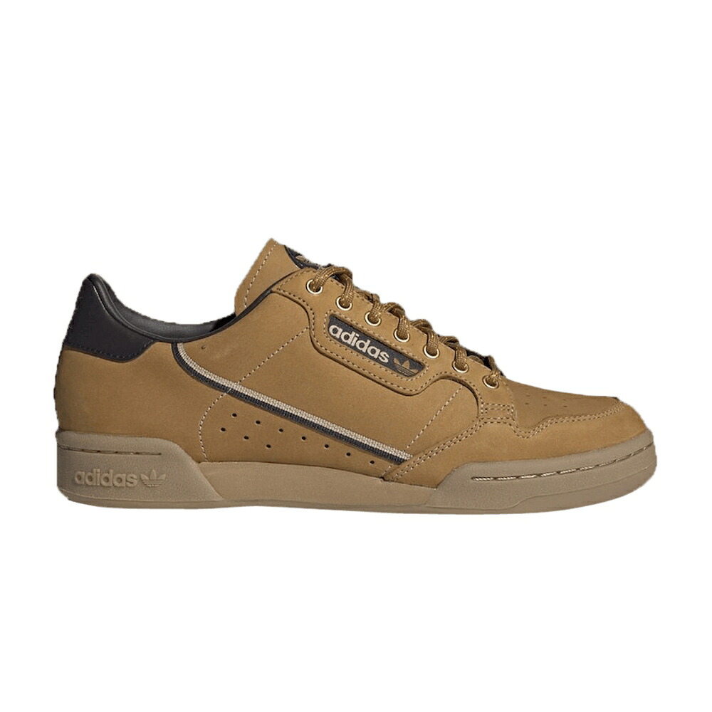 アディダス ナイト爵 赤銅色 赤銅色 黄味がかった 黄色 \u0027MESA\u0027 スニーカー メンズ ADIDAS CONTINENTAL 80 / MESA NIGHT BROWN EQT YELLOW