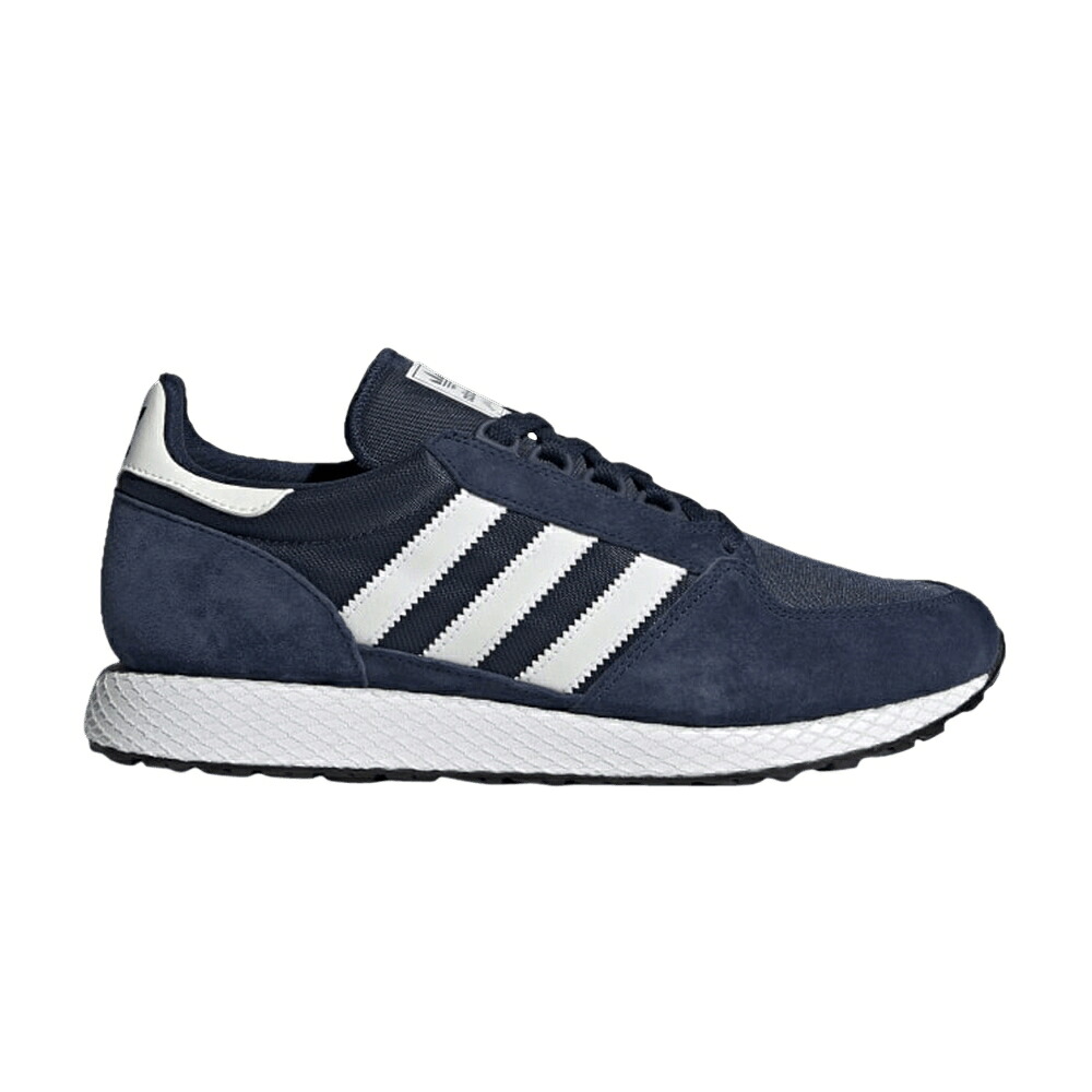 アディダス フォレスト 紺色 ネイビー 白色 ホワイト 'COLLEGIATE NAVY' スニーカー メンズ ADIDAS FOREST GROVE / COLLEGIATE NAVY RUNNING WHITE|スニケス
