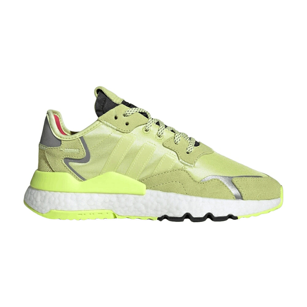 アディダス ジョガーパンツ 黄色 イエロー 'SEMI REFLECTIVE' スニーカー メンズ ADIDAS NITE JOGGER FROZEN / SEMI FROZEN YELLOW SEMI FROZEN｜スニケス