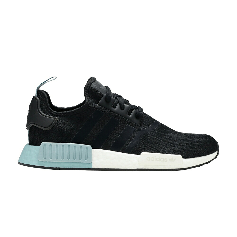 アディダス コア 黒色 ブラック 灰色 グレー NMD_R1 'BLACK GREY' スニーカー レディース ADIDAS WMNS ASH / CORE BLACK CORE BLACK ASH GREY｜スニケス