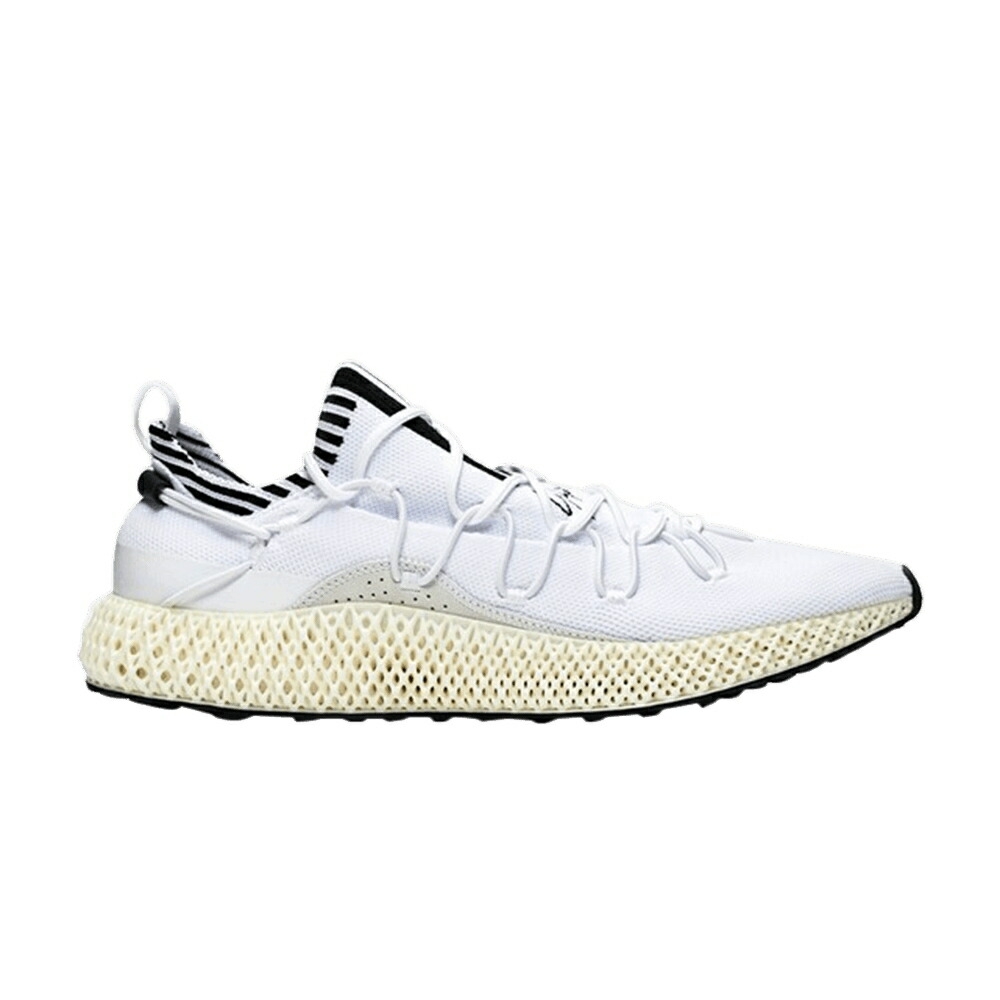 アディダス 中核グループ 白いこと 白いこと 黒いこと 黒いこと \u0027CORE WHITE\u0027 スニーカー メンズ ADIDAS Y-3 RUNNER 4D II / CORE WHITE CORE BLACK CORE WHITE