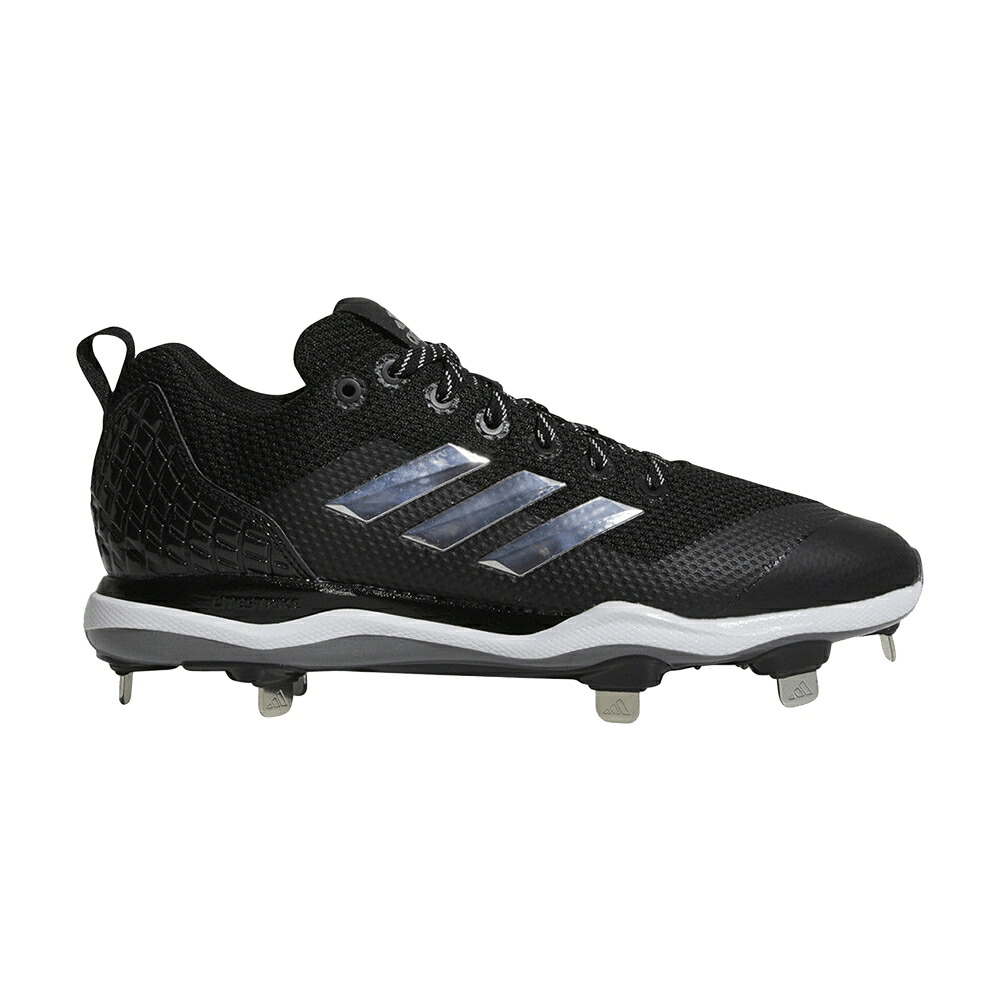 アディダス パワー 黒色 ブラック 銀色 シルバー 白色 ホワイト 'BLACK SILVER' スニーカー メンズ ADIDAS POWER ALLEY 5 / BLACK SILVER WHITE