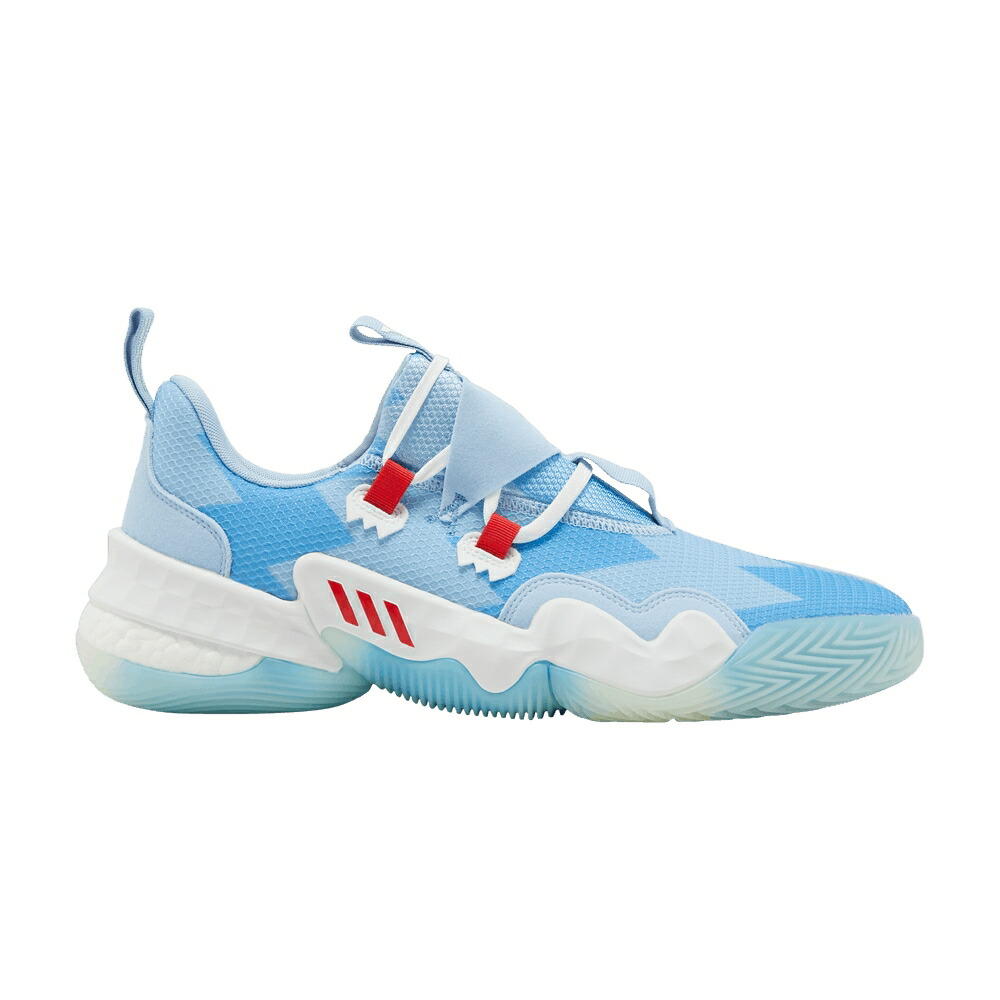 アディダス 青色 ブルー 赤 レッド ICE TRAE スニーカー メンズ ADIDAS TRAE YOUNG 1 / BAHIA LIGHT BLUE VIVID RED CLOUD