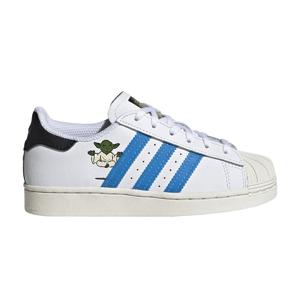 アディダス スーパースター 白色 ホワイト スターウォーズ 'NEW HOBBIES' スニーカー メンズ ADIDAS STAR WARS X SUPERSTAR LITTLE KID / CLOUD WHITE SCARLET CHALK WHITE|スニケス