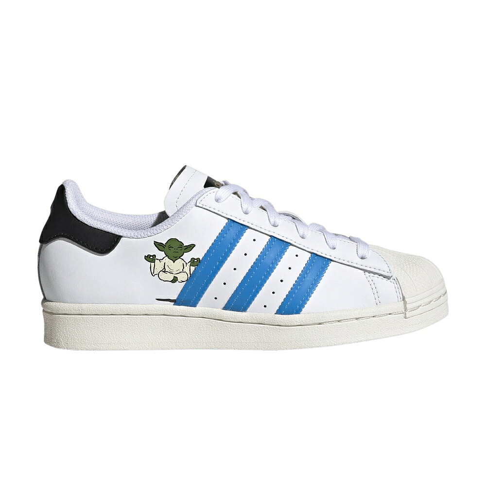 アディダス はやりっ子 白いこと 白いこと スターウォーズ \u0027NEW HOBBIES\u0027 スニーカー メンズ ADIDAS STAR WARS X SUPERSTAR BIG KID / CLOUD WHITE SCARLET CHALK WHITE