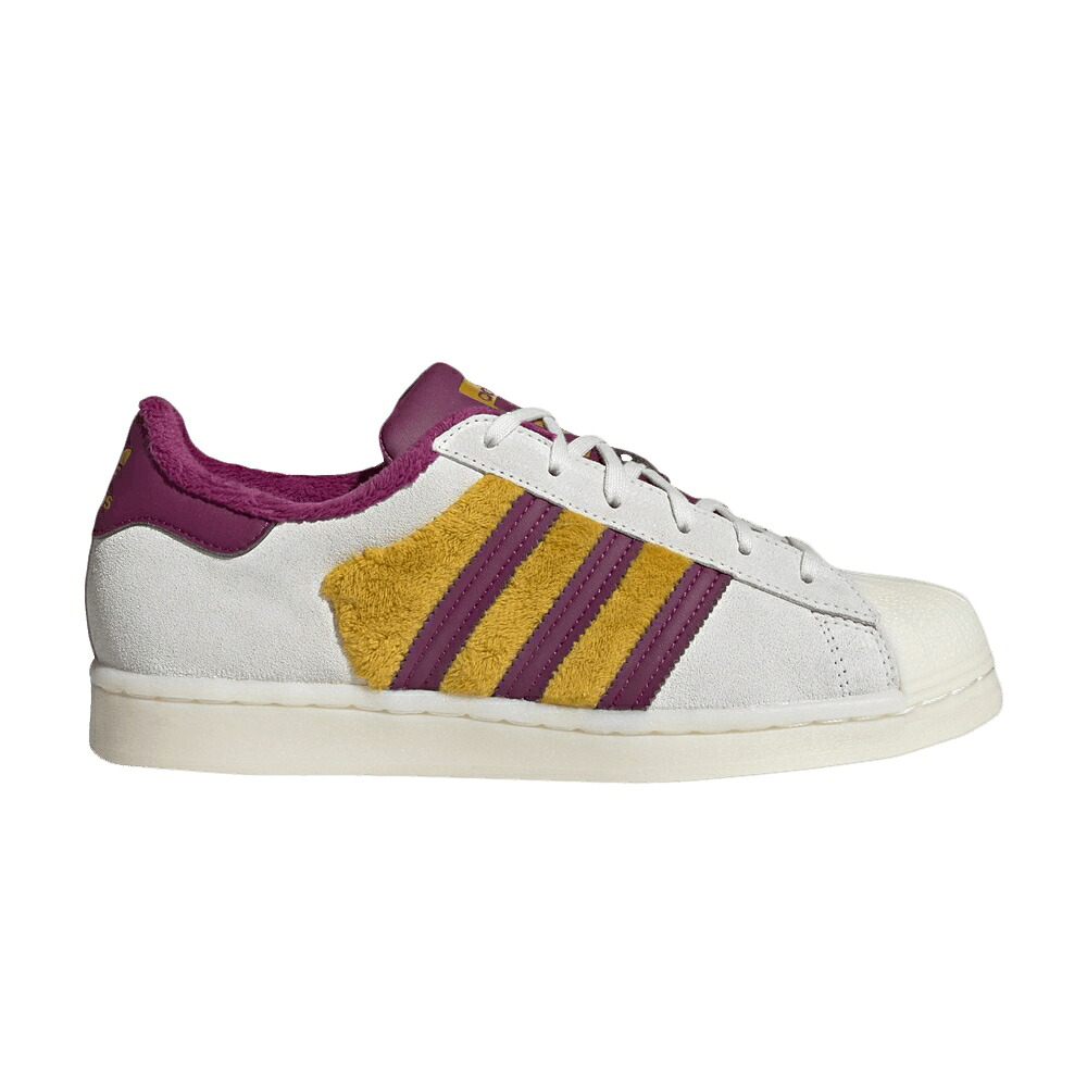 アディダス はやりっ子 力強さ 白いこと 白いこと レガシー \u0027WHITE GOLD\u0027 スニーカー レディース ADIDAS WMNS SUPERSTAR POWER BERRY / RAW WHITE POWER BERRY LEGACY レディース靴-靴-スニーカー