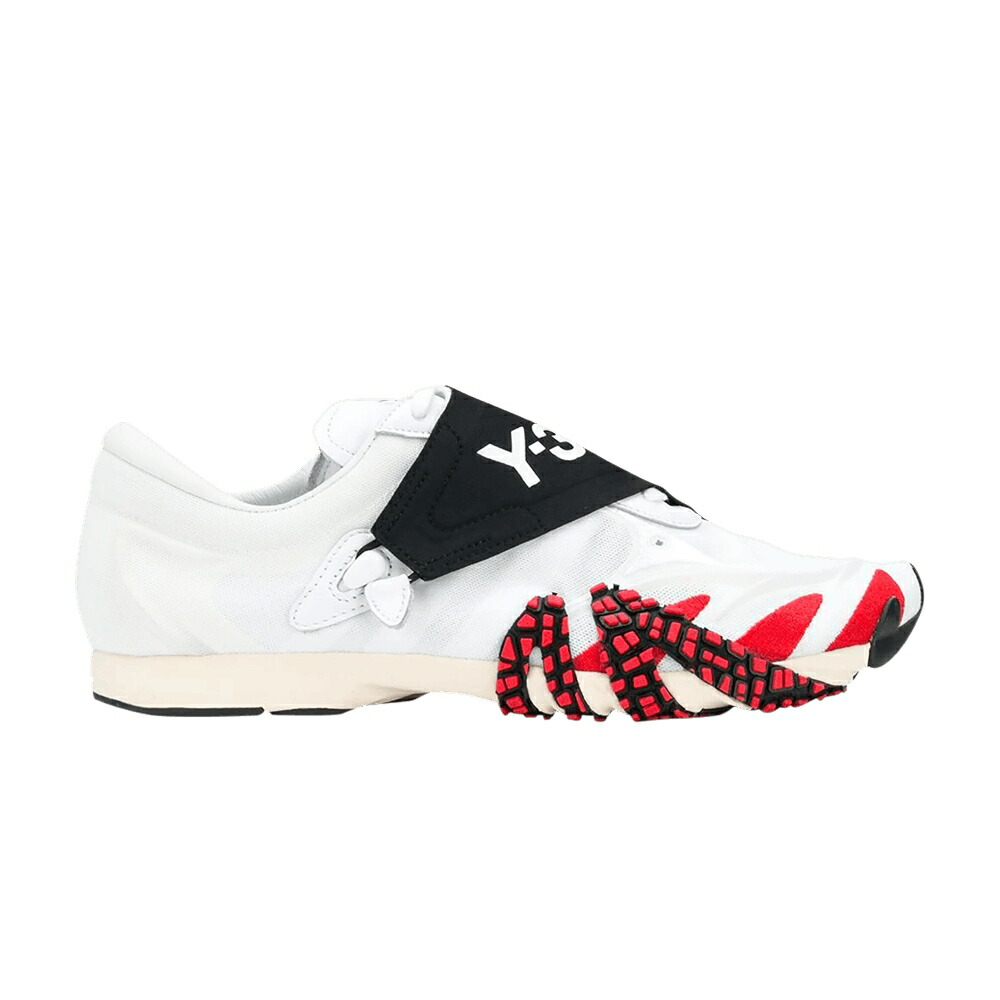 アディダス 白色 ホワイト コア 黒色 ブラック 赤 レッド WHITE RED スニーカー メンズ ADIDAS Y-3 REHITO / CLOUD WHITE CORE BLACK RED