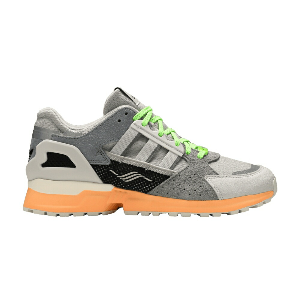 アディダス 薄墨色 薄墨色 白いこと 白いこと \u0027GREY ORANGE\u0027 スニーカー メンズ ADIDAS ZX 10000 C ACID / GREY TWO CRYSTAL WHITE ACID
