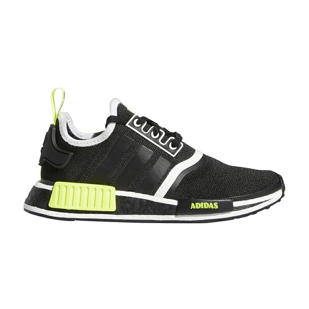 アディダス 中核グループ 黒いこと 黒いこと 黄味がかった 黄色 NMD_R1 \u0027BLACK YELLOW\u0027 スニーカー メンズ ADIDAS BIG KID SOLAR / CORE BLACK SOLAR YELLOW CLOUD