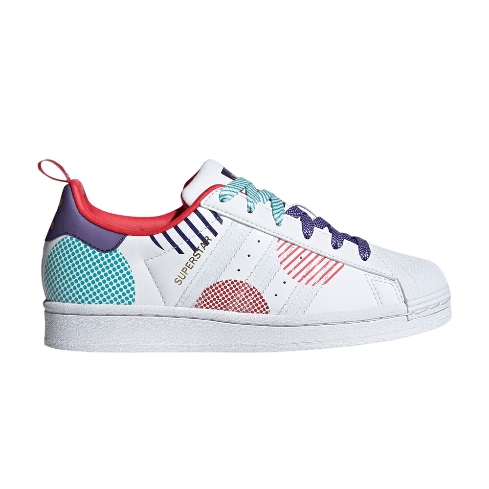 アディダス スーパースター 白色 ホワイト 'CHINESE POLKA' スニーカー メンズ ADIDAS SUPERSTAR J NEW YEAR - OF THE OX / CLOUD WHITE CLOUD WHITE