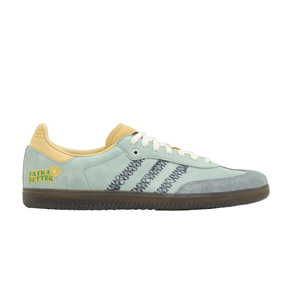 アディダス サンバ 白色 ホワイト 'CONSORTIUM CUP' スニーカー メンズ ADIDAS EXTRA BUTTER X SAMBA / CHALK WHITE GUM CHALK WHITE|スニケス