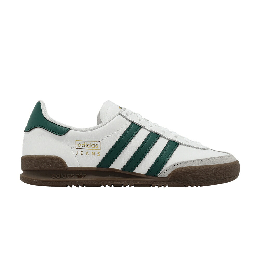 アディダス デニム 緑 緑であること 白いこと 白いこと \u0027WHITE GUM\u0027 スニーカー メンズ ADIDAS JEANS GREEN / CLOUD WHITE COLLEGIATE GREEN GUM 靴-メンズ靴-スニーカー
