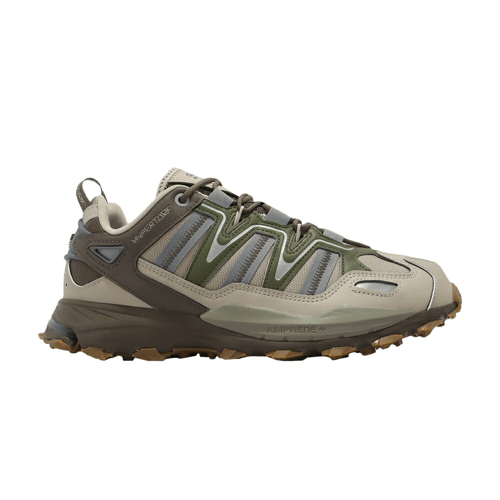 アディダス ベージュ 薄墨色 薄墨色 \u0027WONDER EARTH\u0027 スニーカー メンズ ADIDAS HYPERTURF BEIGE / WONDER BEIGE GREY EARTH STRATA