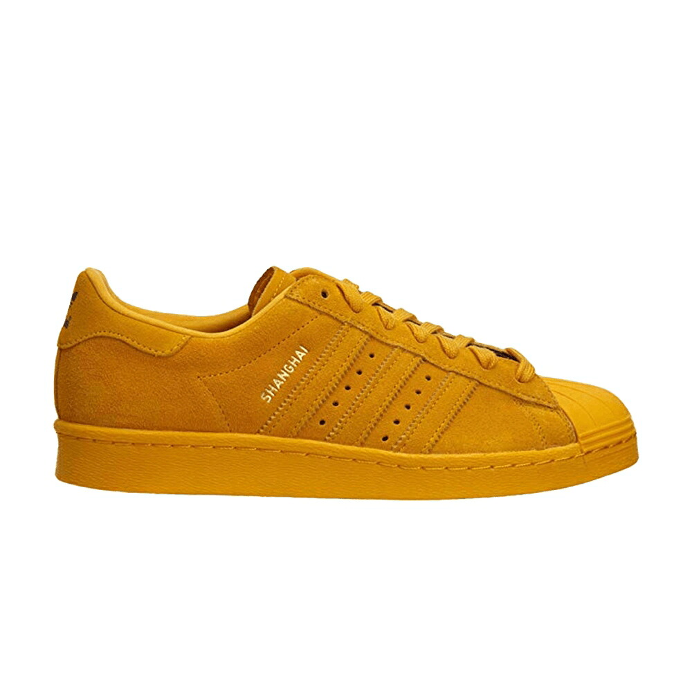 アディダス はやりっ児 ゴールド \u0027SHANGHAI\u0027 スニーカー メンズ ADIDAS SUPERSTAR 80S / COLLEGIATE GOLD COLLEGIATE GOLD