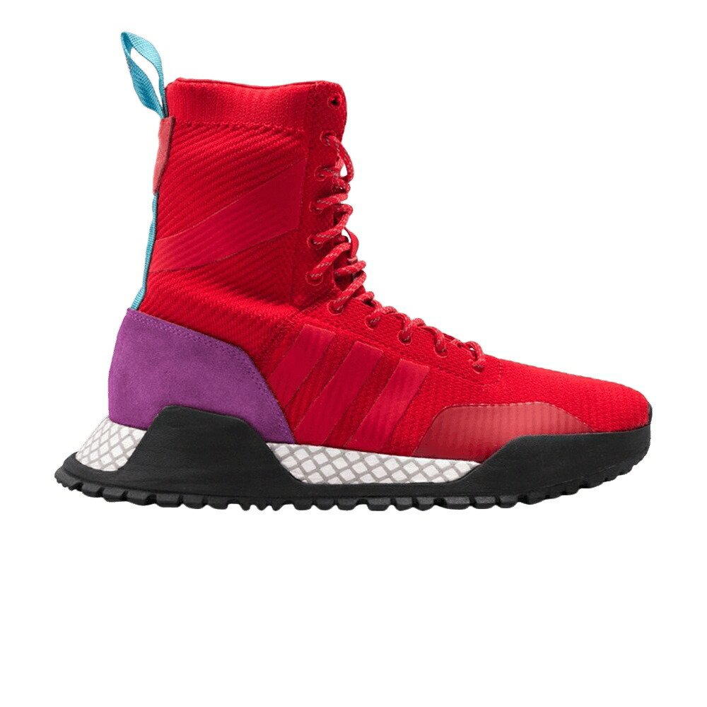 アディダス ショック 紫 パープル 1.3 'SCARLET' スニーカー メンズ ADIDAS F/1.3 PRIMEKNIT / SCARLET SCARLET SHOCK PURPLE｜スニケス
