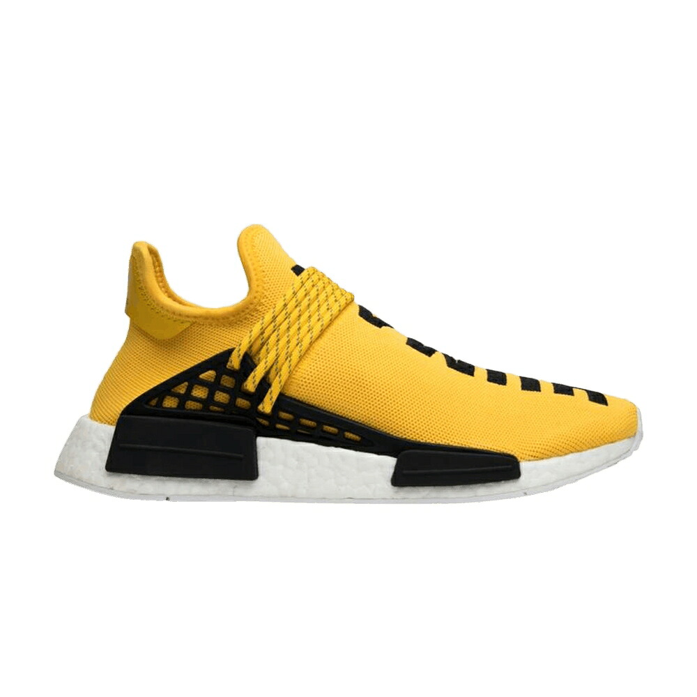 アディダス 黒色 ブラック 黄色 イエロー 'YELLOW' スニーカー メンズ ADIDAS PHARRELL X NMD HUMAN RACE SAMPLE / BLACK YELLOW|スニケス