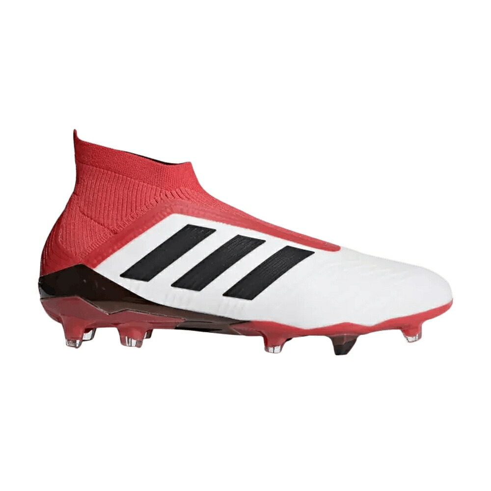 アディダス プレデター 白いこと 白いこと 中核グループ 黒いこと 黒いこと レアル 18+ スニーカー メンズ ADIDAS PREDATOR FG / CLOUD WHITE CORE BLACK REAL