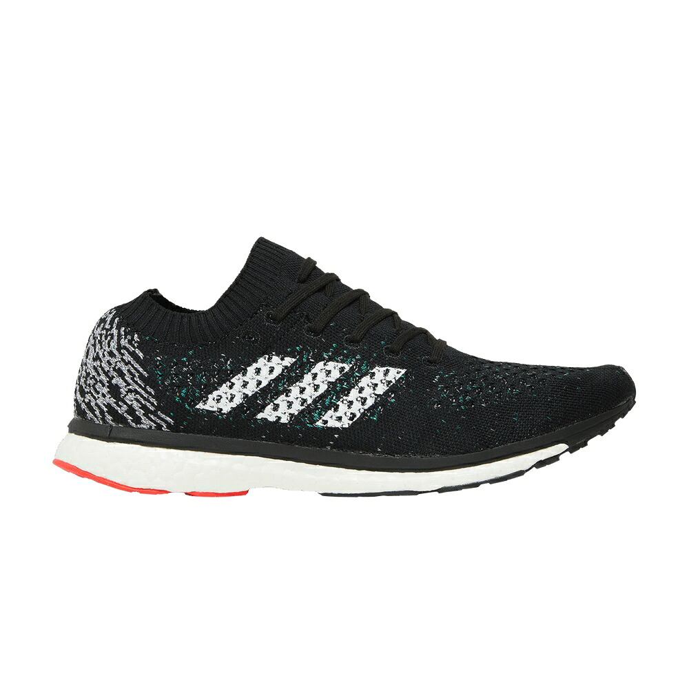 アディダス アディゼロ コア 黒色 ブラック 白色 ホワイト 'CORE BLACK' スニーカー メンズ ADIDAS ADIZERO PRIME LIMITED / CORE BLACK FOOTWEAR WHITE｜スニケス