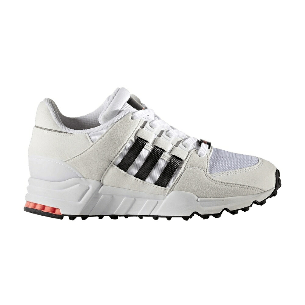 アディダス 白いこと 白いこと 黒いこと 黒いこと 御坊っちゃん キッズ ADIDAS EQT SUPPORT REFINE GS / WHITE BLACK もの言う花 マタニティ スニーカー