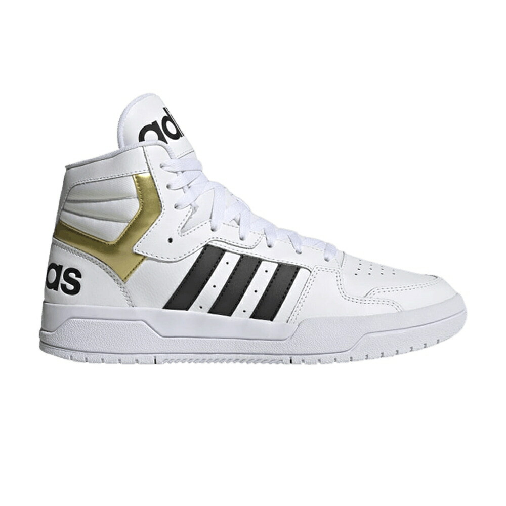 アディダス ミッド ゴールド 白色 ホワイト コア 黒色 ブラック WHITE METALLIC スニーカー メンズ ADIDAS ENTRAP MID GOLD / CLOUD WHITE CORE BLACK GOLD