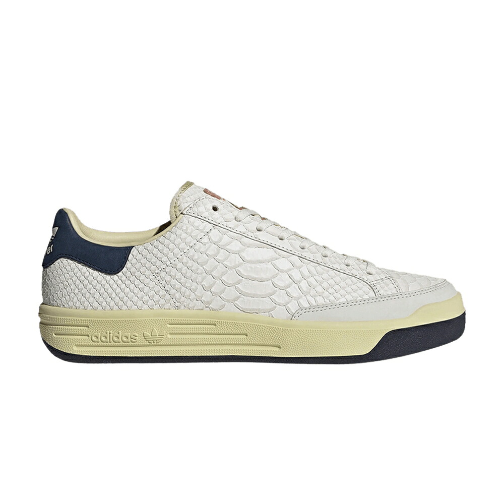 アディダス コア 白色 ホワイト ロッドレイバー 'LEATHER PYTHON' スニーカー メンズ ADIDAS ROD LAVER CONSORTIUM PACK - / CORE WHITE CORE WHITE COLLEGIATE
