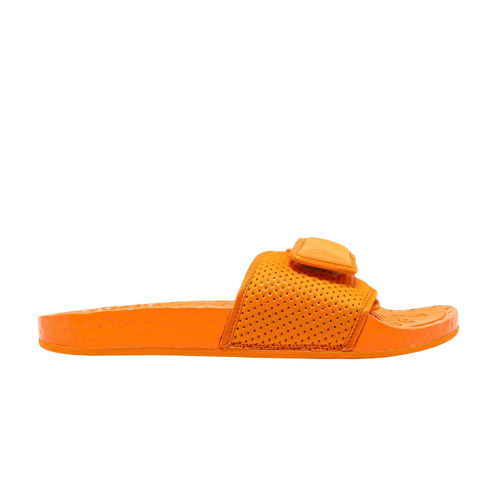 アディダス ブースト 橙 オレンジ色 \u0027BRIGHT ORANGE\u0027 スニーカー メンズ ADIDAS PHARRELL X BOOST SLIDES / BRIGHT ORANGE BRIGHT ORANGE