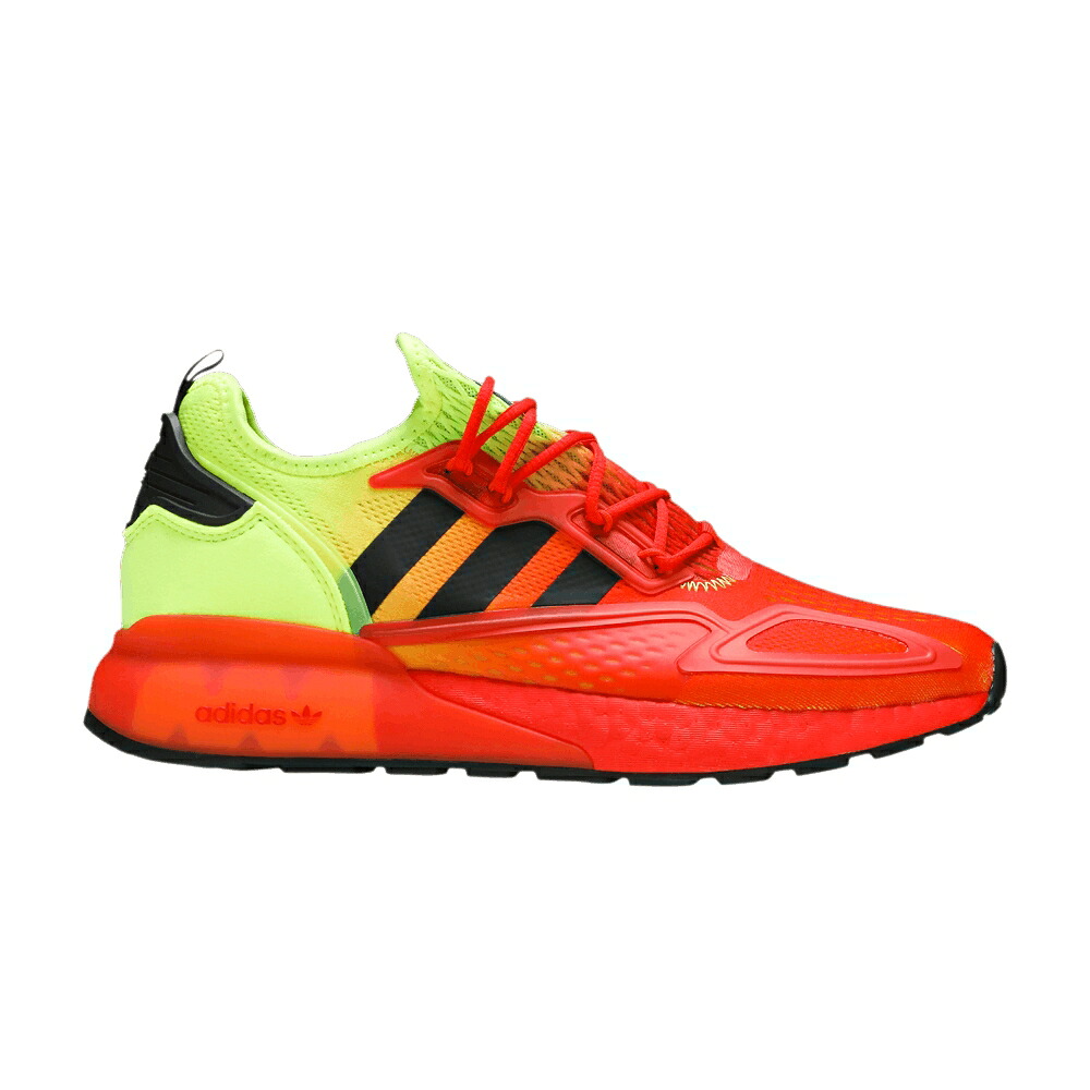 アディダス ブースト 黄色 イエロー 白色 ホワイト 'SOLAR RED' スニーカー メンズ ADIDAS ZX 2K BOOST YELLOW / SOLAR YELLOW CLOUD WHITE HI RES