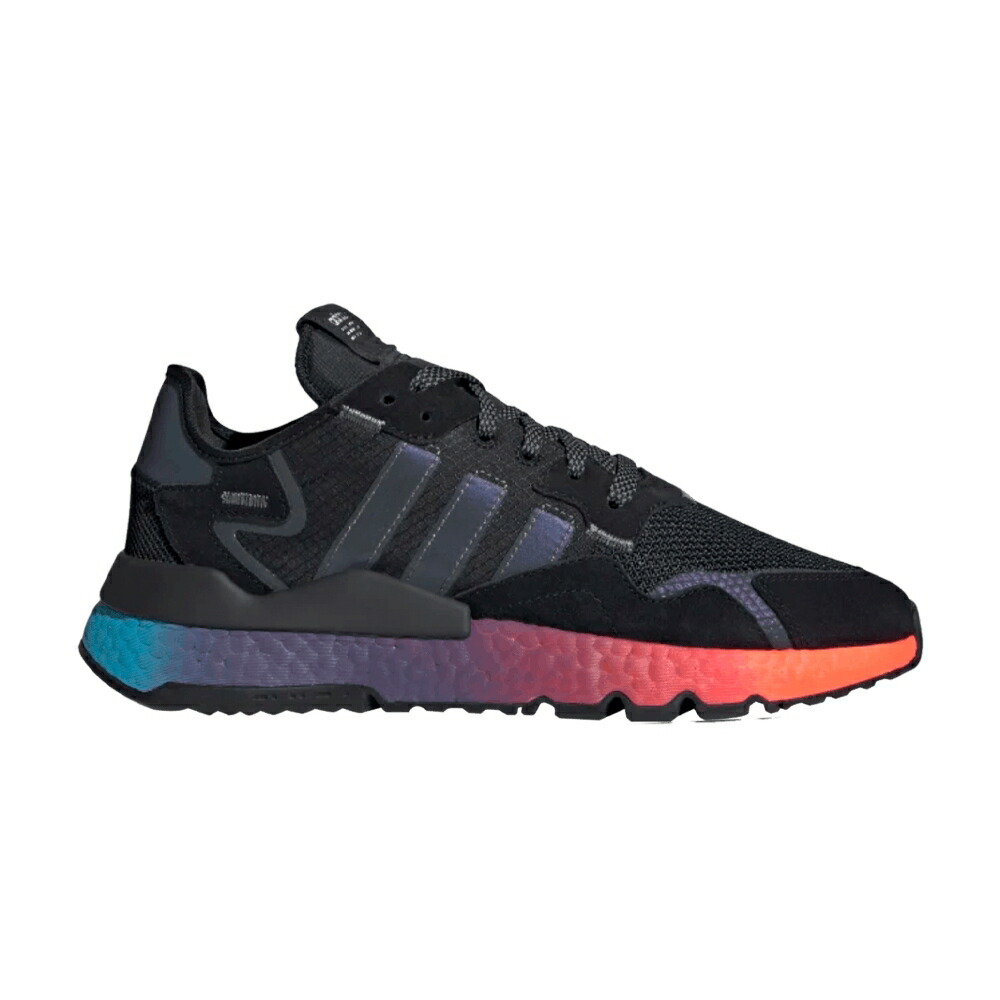 アディダス ジョガーパンツ 中核グループ 黒いこと 黒いこと ブースト \u0027SUNSET\u0027 スニーカー メンズ ADIDAS NITE JOGGER / CORE BLACK CORE BLACK BOOST