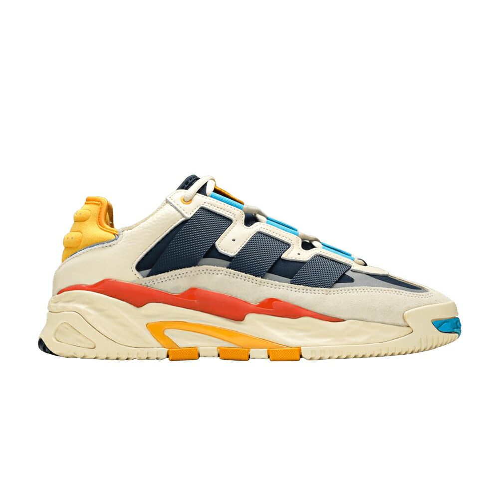 アディダス 白色 ホワイト クリーム シアン CREAM CYAN スニーカー メンズ ADIDAS NITEBALL WHITE / CREAM WHITE SIGNAL CYAN
