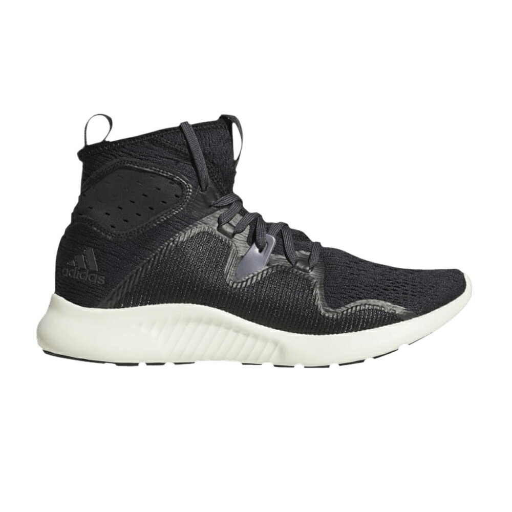 アディダス ミッド コア 黒色 ブラック カーボン 白色 ホワイト 'BLACK CARBON' スニーカー レディース ADIDAS WMNS EDGEBOUNCE MID / CORE BLACK CARBON CLOUD WHITE