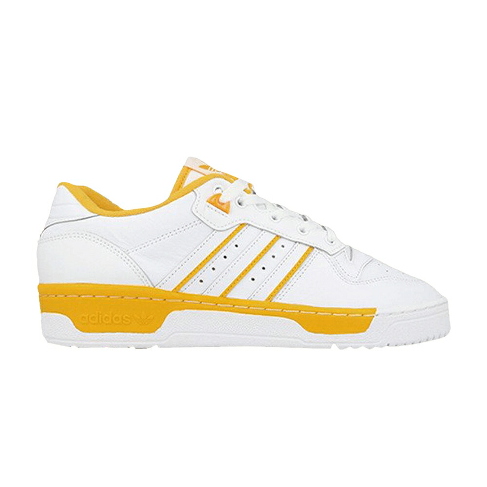 アディダス 白色 ホワイト WHITE GOLD スニーカー メンズ ADIDAS RIVALRY LOW ACTIVE / CLOUD WHITE CLOUD WHITE ACTIVE