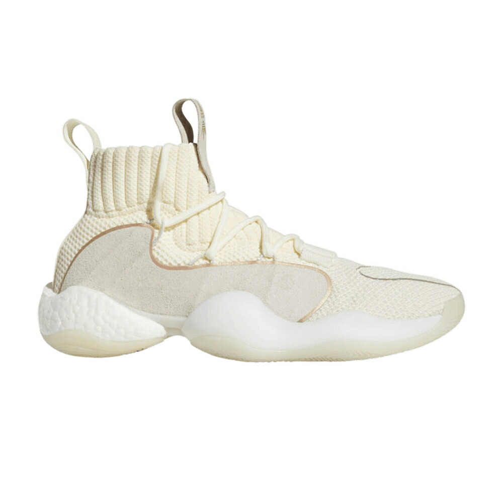 アディダス クレイジー クリーム 白色 ホワイト 'CREAM WHITE' スニーカー メンズ ADIDAS CRAZY BYW X / CREAM WHITE RAW WHITE RAW AMBER