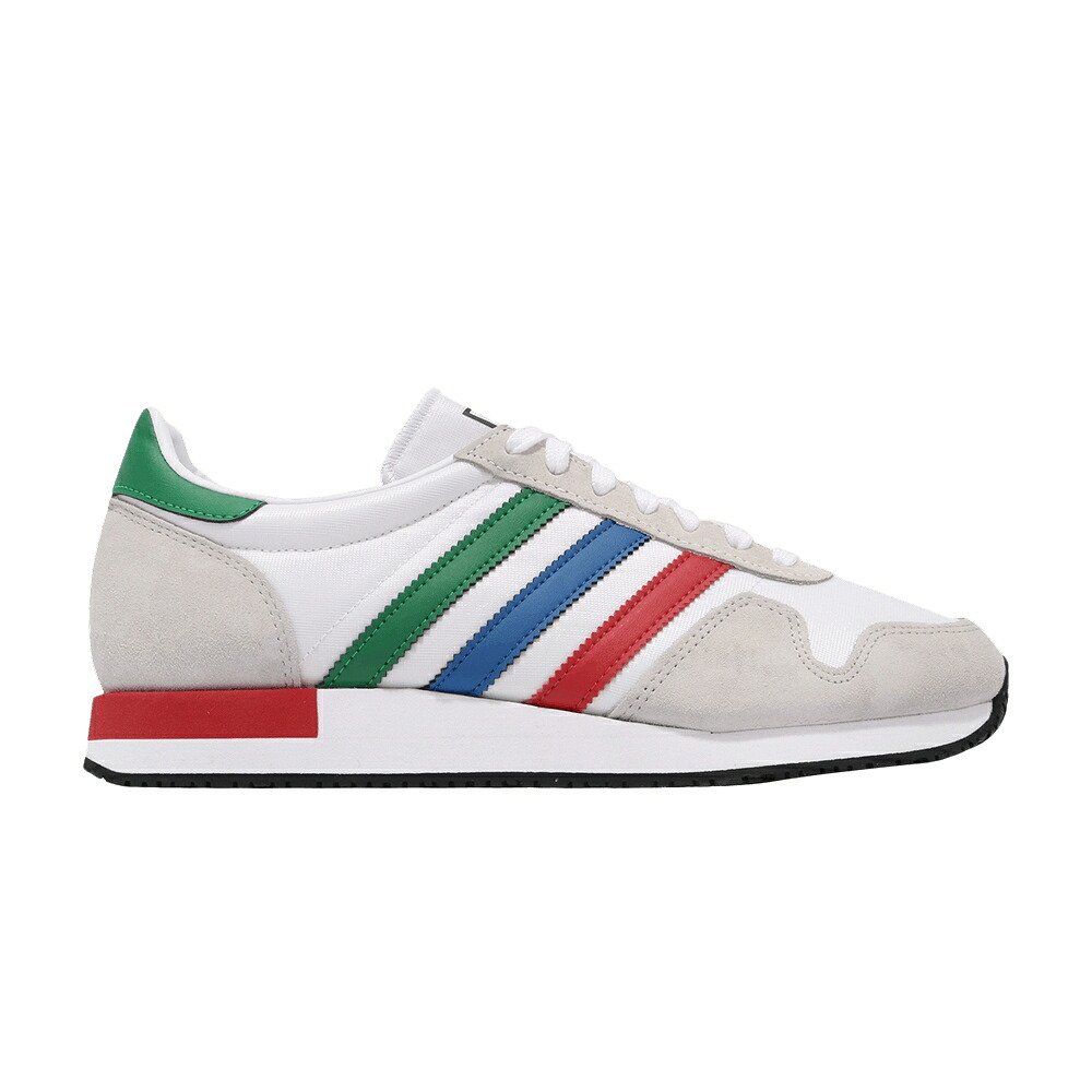 アディダス 白いこと 白いこと 緑 緑であること 青み 青色 \u0027MEXICO\u0027 スニーカー メンズ ADIDAS USA 84 / CLOUD WHITE GREEN BLUE
