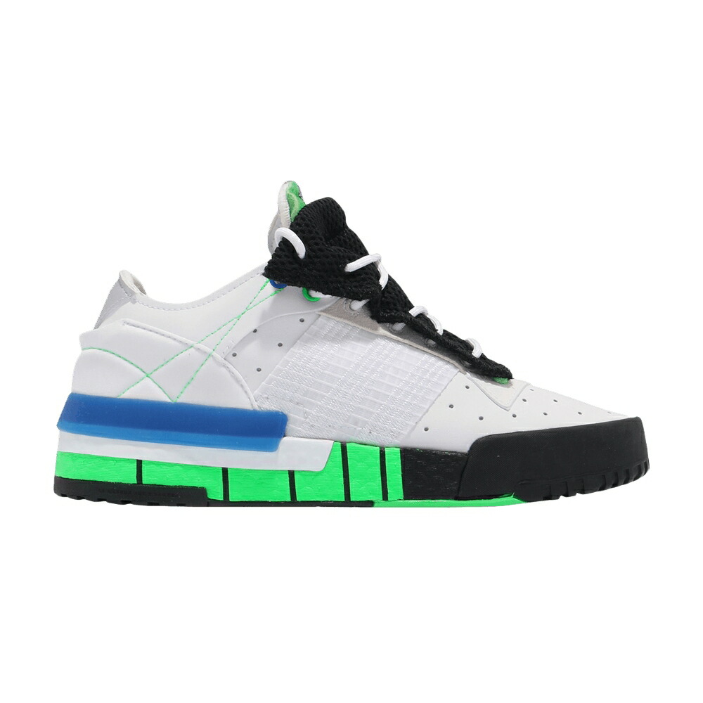 アディダス 白色 ホワイト ライム 青色 ブルー WHITE LIME スニーカー メンズ ADIDAS RIVALRY RM LOW SOLAR / WHITE SOLAR LIME BLUE