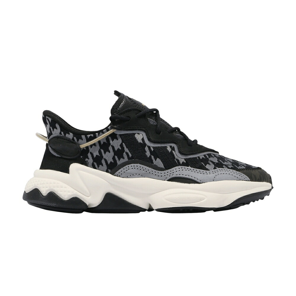 アディダス 中核グループ 黒いこと 黒いこと ゴールド \u0027HERRINGBONE BLACK\u0027 スニーカー レディース ADIDAS WMNS OZWEEGO WEAVE - / CORE BLACK CORE BLACK GOLD