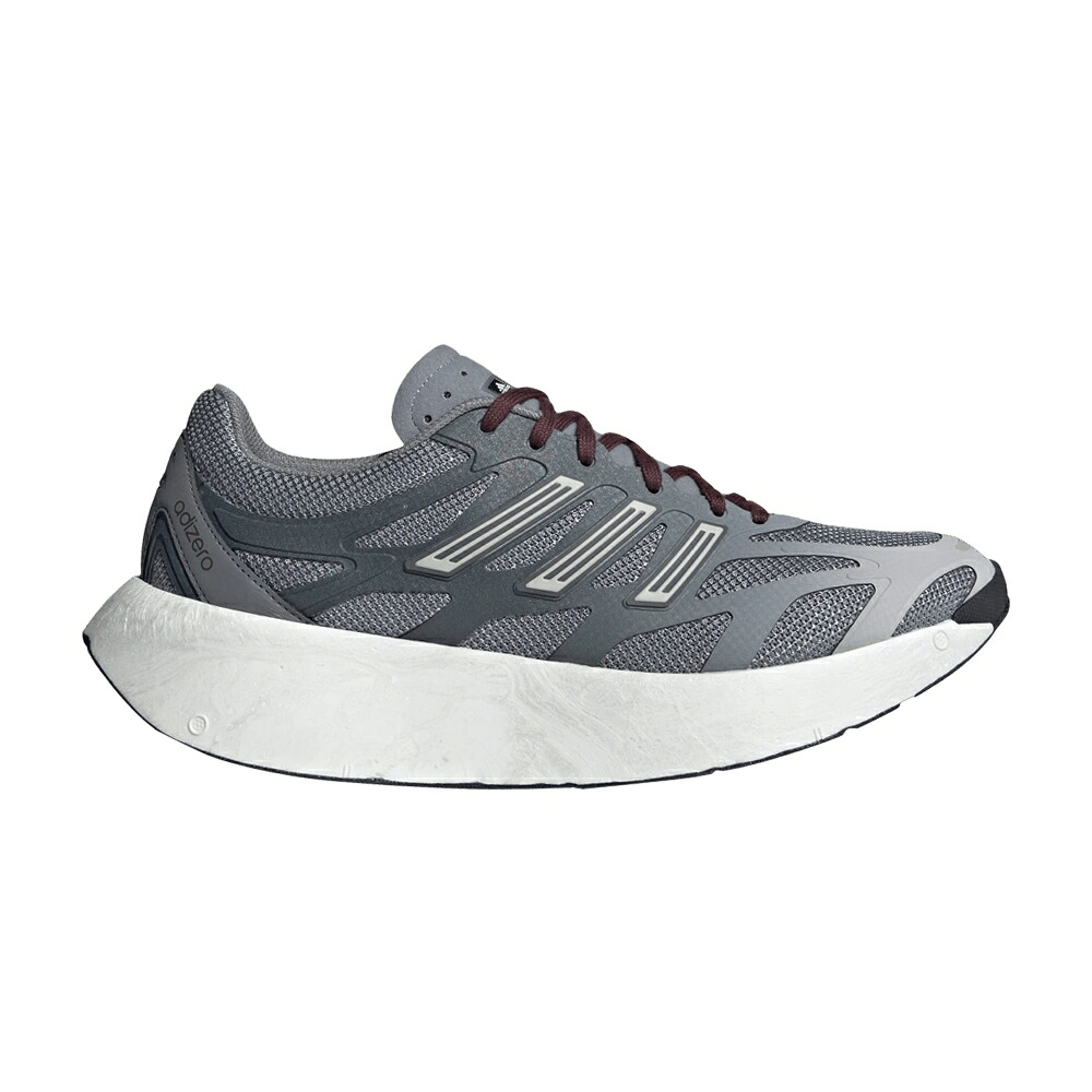 アディダス アディゼロ 薄墨色 薄墨色 \u0027GREY RUBY\u0027 スニーカー メンズ ADIDAS ADIZERO ARUKU AURORA / GREY THREE GREY FIVE AURORA RUBY