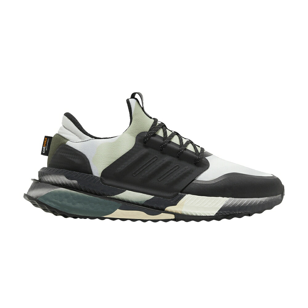アディダス 中核グループ 黒いこと 黒いこと 薄墨色 薄墨色 X_PLRBOOST \u0027BLACK CAMO\u0027 スニーカー メンズ ADIDAS / CORE BLACK CORE BLACK GREY ONE