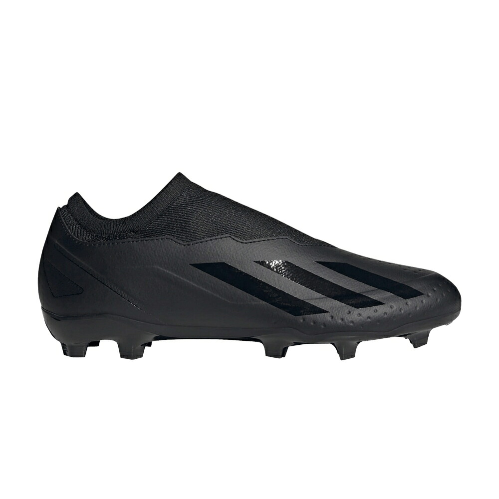 アディダス 中核グループ 黒いこと 黒いこと CRAZYFAST.3 \u0027NIGHTSTRIKE PACK\u0027 スニーカー メンズ ADIDAS X LACELESS FG / CORE BLACK CORE BLACK CORE BLACK 靴-メンズ靴-スニーカー