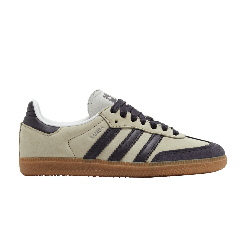 アディダス レディース サンバ 灰色 グレー 黒色 ブラック 銀色 シルバー WOMEN PUTTY GREY スニーカー メンズ ADIDAS SAMBA OG / PUTTY GREY AURORA BLACK SILVER