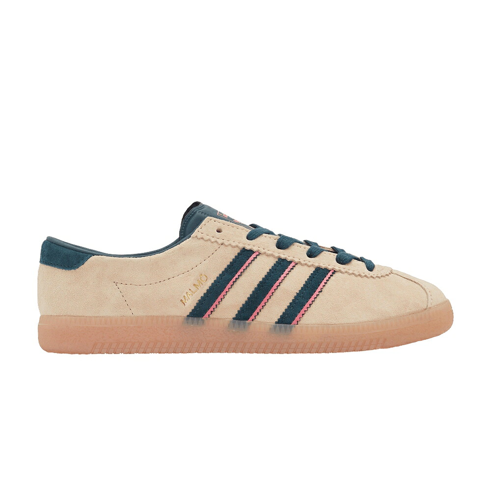 アディダス サクラ色 赤 赤いこと \u0027PINK LAND\u0027 SIZE? スニーカー メンズ ADIDAS MALMO EXCLUSIVE / PINK RED LAND