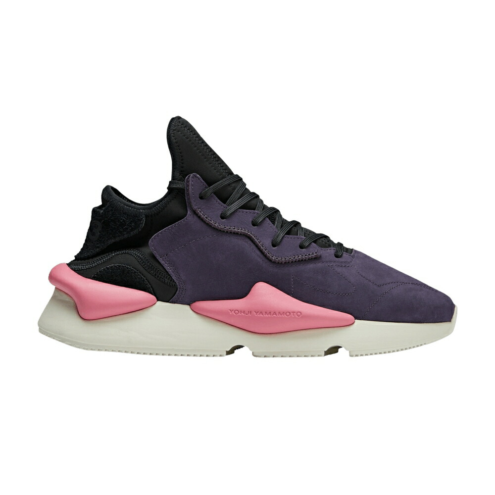 アディダス 紫 パープル 黒色 ブラック 白色 ホワイト NOBLE PURPLE スニーカー メンズ ADIDAS Y-3 KAIWA / NOBLE PURPLE BLACK OFF WHITE