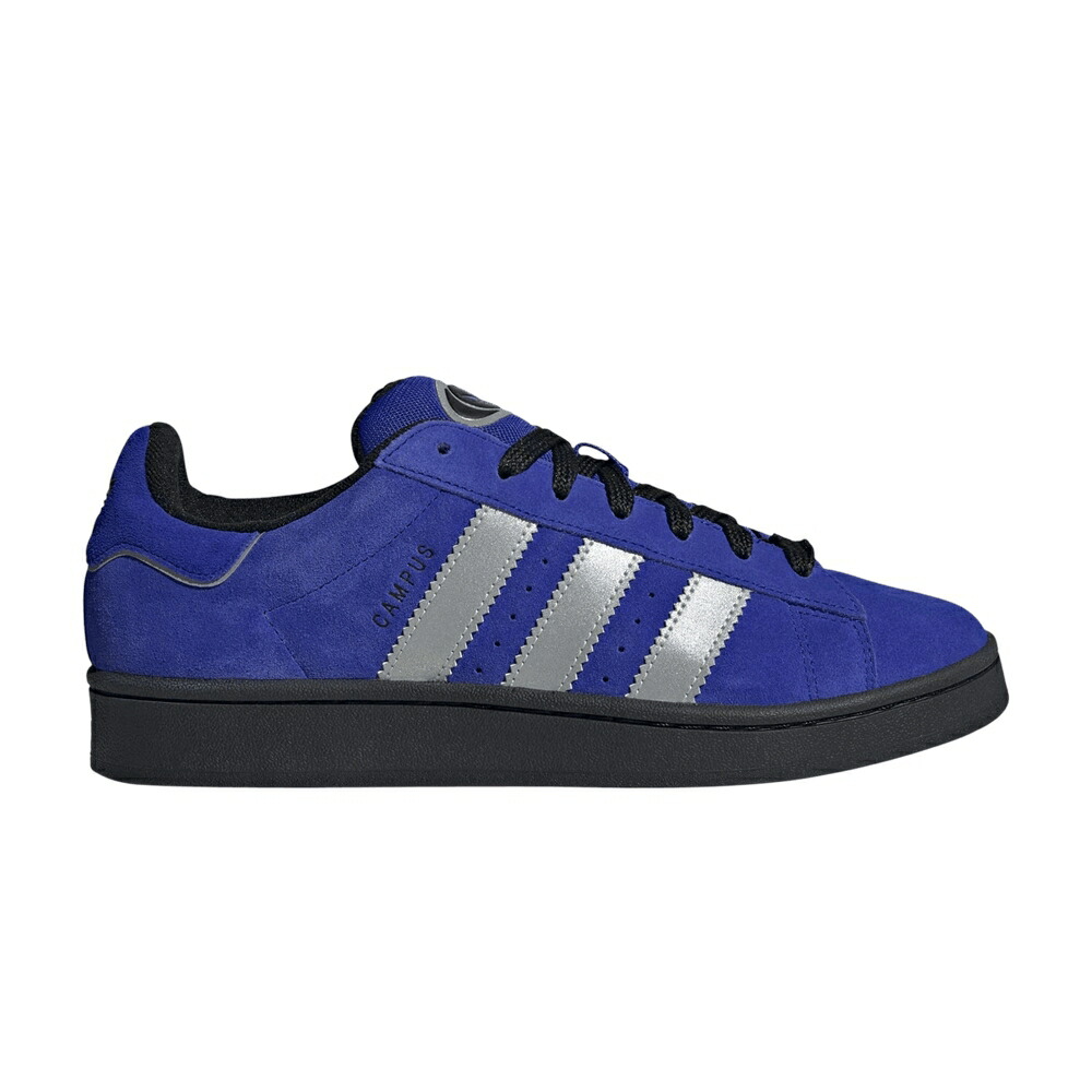 アディダス キャンパス 青色 ブルー 銀色 シルバー コア LUCID SILVER スニーカー メンズ ADIDAS CAMPUS 00S BLUE MATTE / LUCID BLUE MATTE SILVER CORE